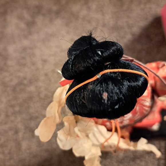 Vintage Wisteria Nishi Doll,Nishi&Co.LTD Japanese Geisha Doll made in Japan - Picture 6 of 8